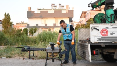 Sivrisineksiz bir yaz için Büyükşehir ekiplerinden yoğun mesai