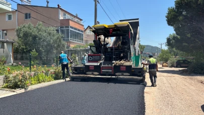 Büyükşehir’in Erdek’teki yatırımları hız kesmeden devam ediyor