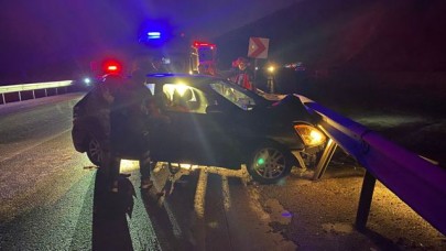 Balıkesir’de Kaza: 2 Yaralı