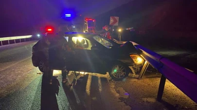 Balıkesir’de Kaza: 2 Yaralı