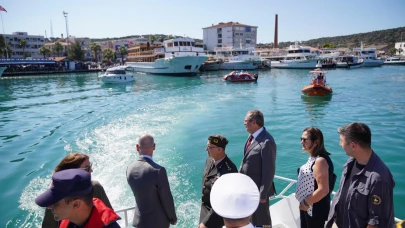 Ayvalık'ta 99. Denizcilik ve Kabotaj Bayramı coşkuyla kutlandı