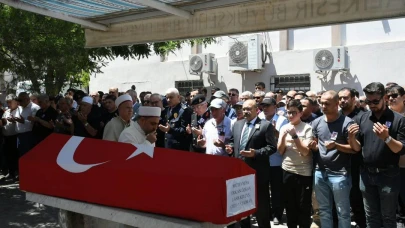 Jandarma Astsubay hüzünle toprağa verildi