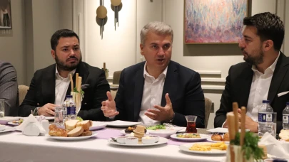 Milletvekili Canbey, genç işadamları ile bir araya geldi
