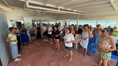 Ayvalık’ta Dünya Değişim Günü nefesle kutlandı
