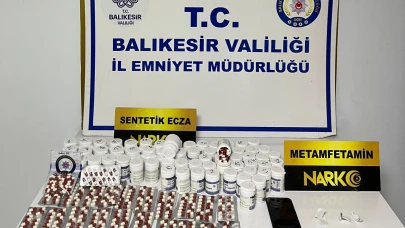 Ayvalık'ta yaklaşık 4 bin adet uyuşturucu hap ele geçilirdi