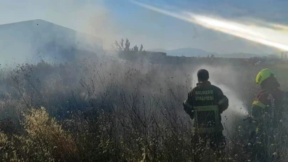Bandırma’da korkutan yangınlar