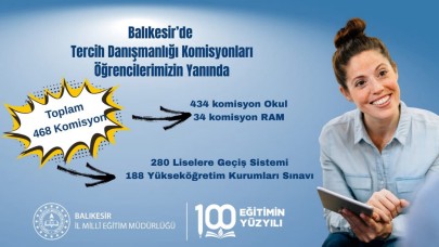Balıkesir’de Tercih Danışmanlığı Komisyonları öğrencilerin yanında