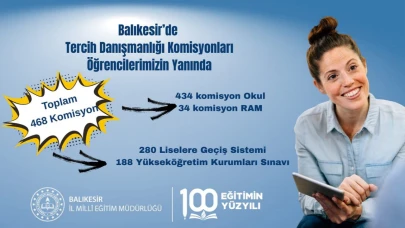 Balıkesir’de Tercih Danışmanlığı Komisyonları öğrencilerin yanında