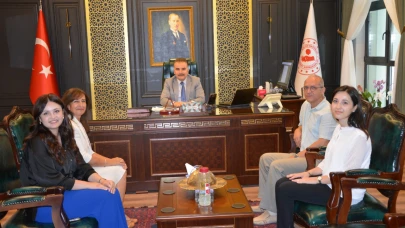 Dünya Nüfus Günü'nde Kaymakam Odabaş’a anlamlı ziyaret