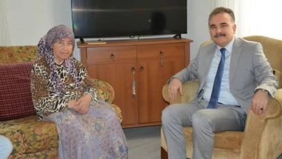 Kaymakam Odabaş'tan şehit annelerine anlamlı ziyaret