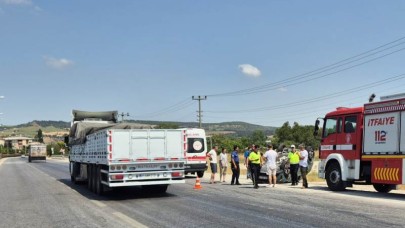 Susurluk’ta kaza: 2 yaralı