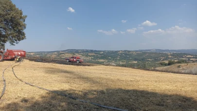 Savaştepe'de yangın kontrol altına alındı
