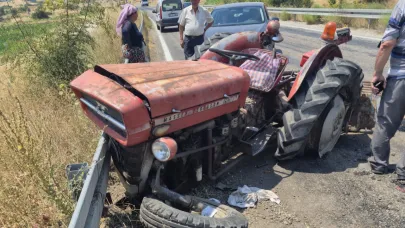 Bigadiç'te kaza: 5 yaralı