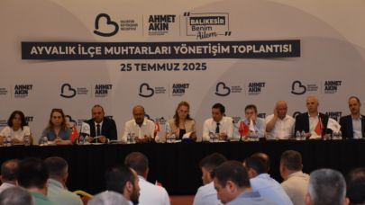 Büyükşehir, Ayvalık’ta muhtarları dinledi