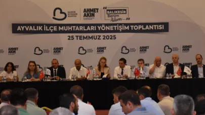 Büyükşehir, Ayvalık’ta muhtarları dinledi