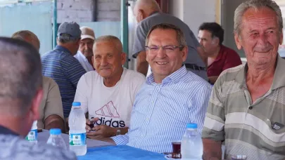Başkan Mesut Ergin Altınova’da vatandaşlarla buluştu