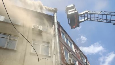 Edremit'te baca yangını