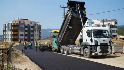 Başkan Akın, vatandaşın yol çilesini bitiriyor