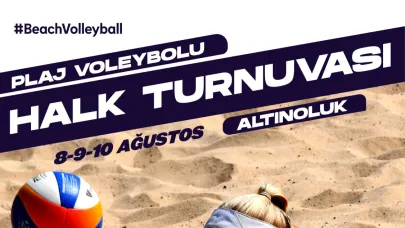 Plaj Voleybolu Halk Turnuvası başlıyor