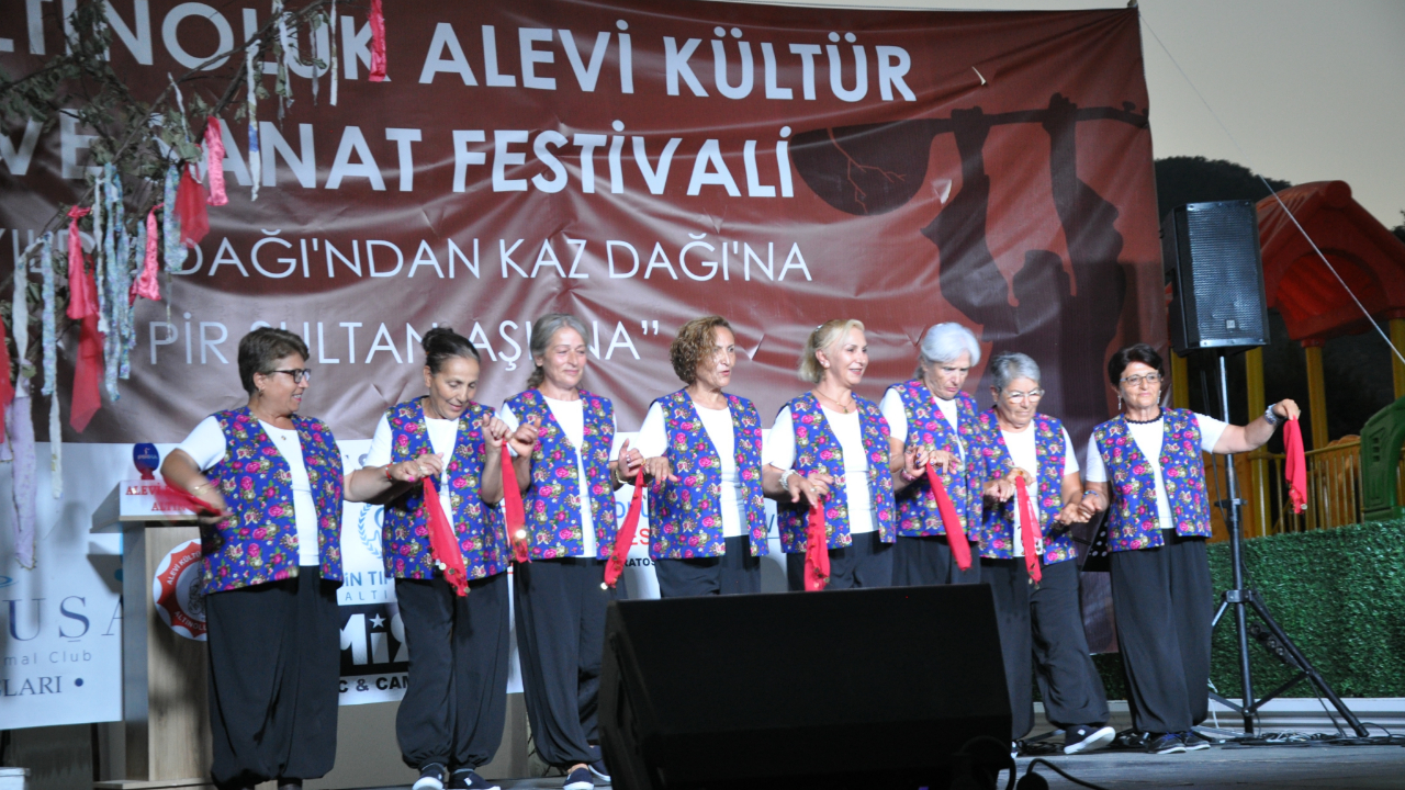 Altınoluk Alevi Kültür Sanat Festivali coşkuyla kutlandı