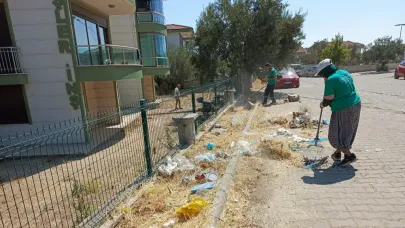 Ayvalık'ta yeşil alanlar 7/24 koruma altında