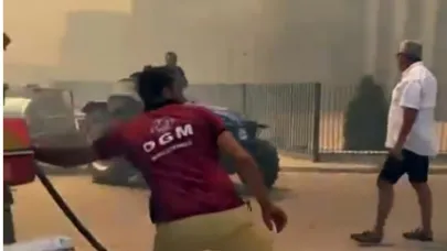 Çanakkale’de yine yangın kabusu... Yangın  Dardanos ve Güzelyalı’yı tehdit ediyor