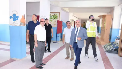 Balıkesir'de deprem sonrası okullarda incelemeler sürdürülüyor
