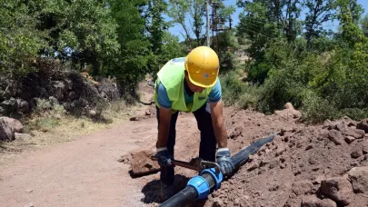 Başkan Akın’dan Kargın’a sağlıklı su yatırımı