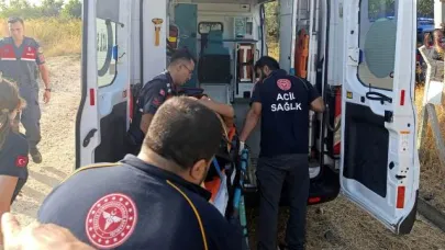 Erdek’te kaza sonrası aracın altında kaldı: 1 Yaralı