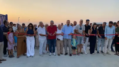 Gömeç’te 5. Uluslararası Kuzey Ege Heykel Sempozyumu ve Kafebüs Travla açılışı