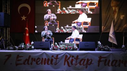 7. Edremit Kitap Fuarı üçüncü gün de ilgi odağı oldu