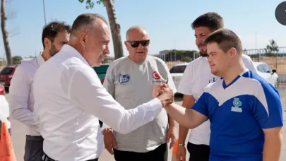Balıkesir Gençlik ve Spor İl Müdürü Özalp'ten şampiyonlara ziyaret