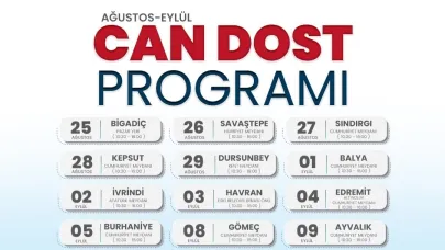 Balıkesir Büyükşehir Belediyesinin Can Dost’u şifa dağıtıyor