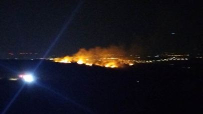 Balıkesir'de çöplükte yangın çıktı