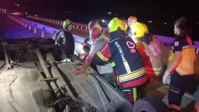 Bandırma'da kaza: 1 yaralı