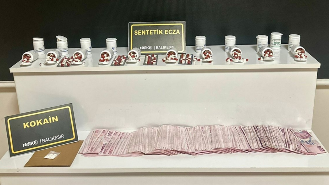 Balıkesir'de uyuşturucu operasyonu: 2 şüpheli gözaltında