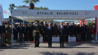 Ayvalık'ta Zafer Bayramı'nın 103. yıldönümü coşkusu