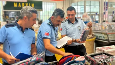 Zabıtadan yeni eğitim öğretim yılı öncesi sıkı denetim