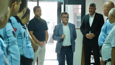 Başkan Şehirli'den Zabıta Haftası'nda anlamlı ziyaret