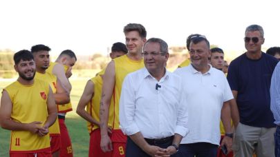 Başkan Ergin’den Küçükköyspor’a sezon desteği
