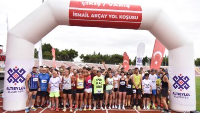 İsmail Akçay Koşusu'nda rekor katılım, yüksek tempo