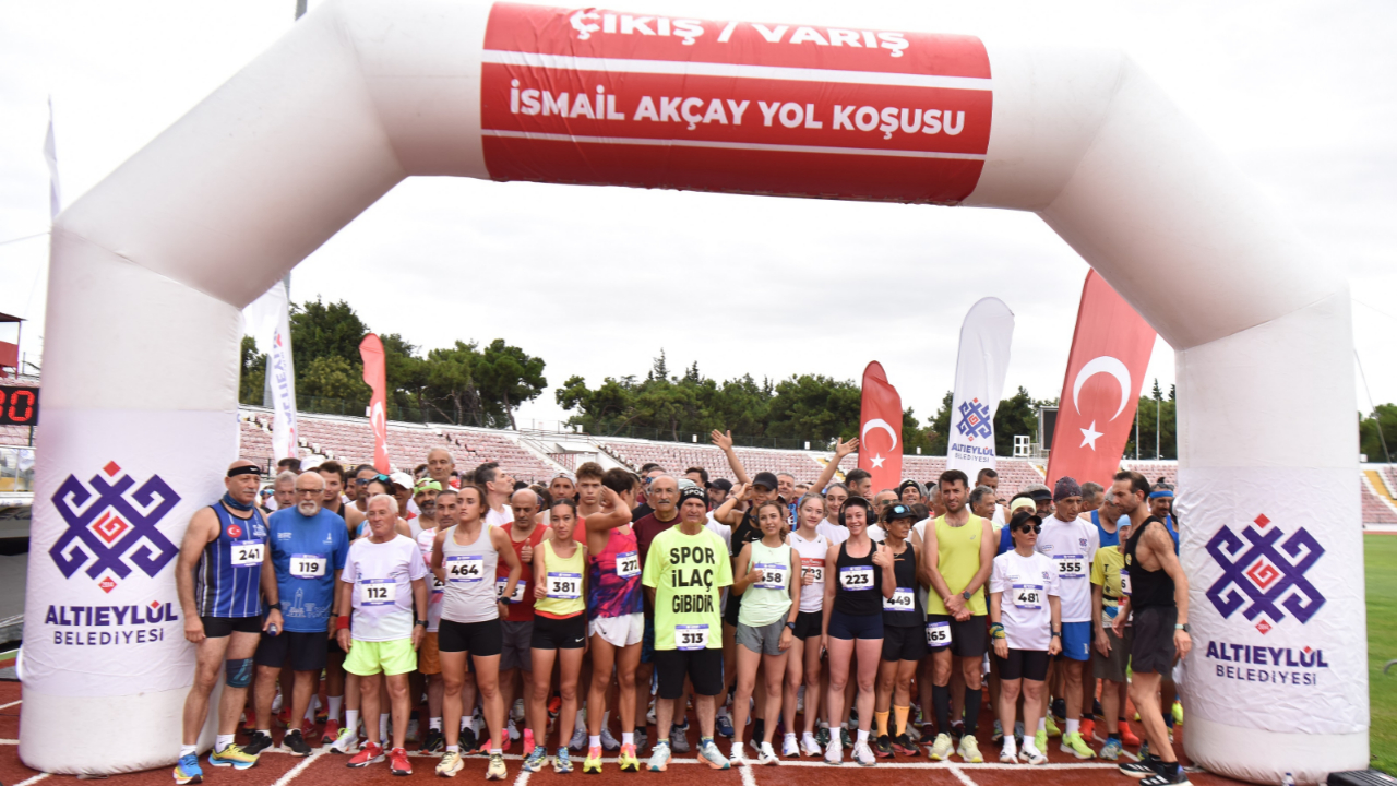 İsmail Akçay Koşusu'nda rekor katılım, yüksek tempo