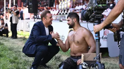 Enes Doğan Elmalı 2. Kez Başpehlivanı Oldu. Tarihi Elmalı Güreşlerinde Balıkesir Rüzgârı esti