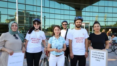 Balıkesir’de “Sağlık İçin Pedalla” Bisiklet Turu Düzenlendi