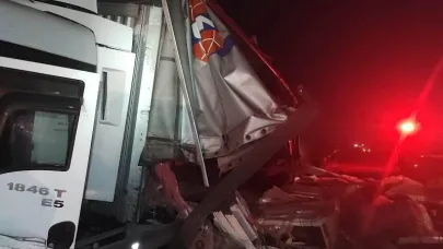 Karayolu savaş alanına döndü. Susurluk’ta Kaza: 1 Yaralı