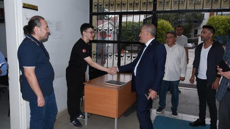 İl Millî Eğitim Müdürü Murat Demir, Karesi'de