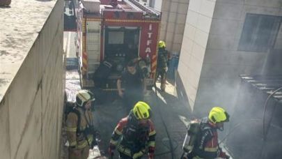 Edremit Adliyesi'nde yangın paniği