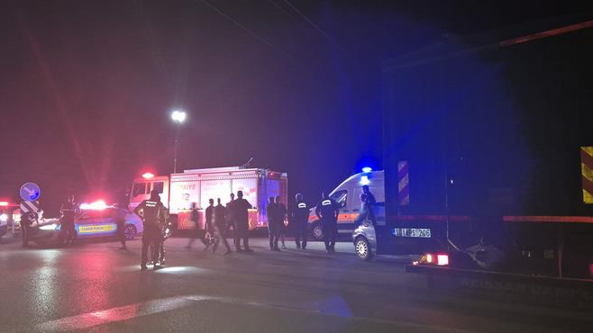 Susurluk’ta tır ile otomobil çarpıştı:  2 Yaralı