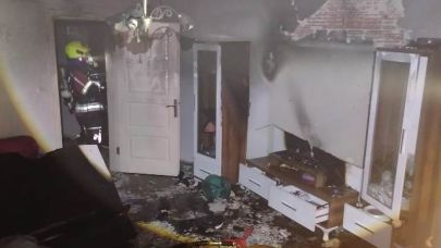 Edremit’te Ev Yangını: Daire Kullanılamaz Hale Geldi