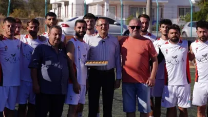 Başkan Mesut Ergin Adaspor’a başarı diledi.